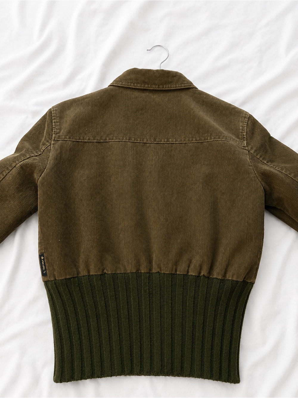 Armani Jeans Corduroy Bomber , vintage Jacket – Made in Italy size S - Picture 4 of 12